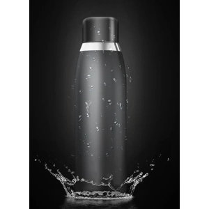 Hurtownia GSM - Thermo-Flasche PURO Smart Bottle 500ml INOX mit intelligenter LED-Kappe (Schwarz) - PUR144BLK - {ean13} - Hurt