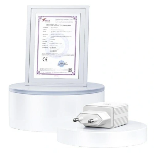 Ładowarka sieciowa USAMS 2xUSB-A 18W + kabel USB-A / Lightning Fast Charging biały