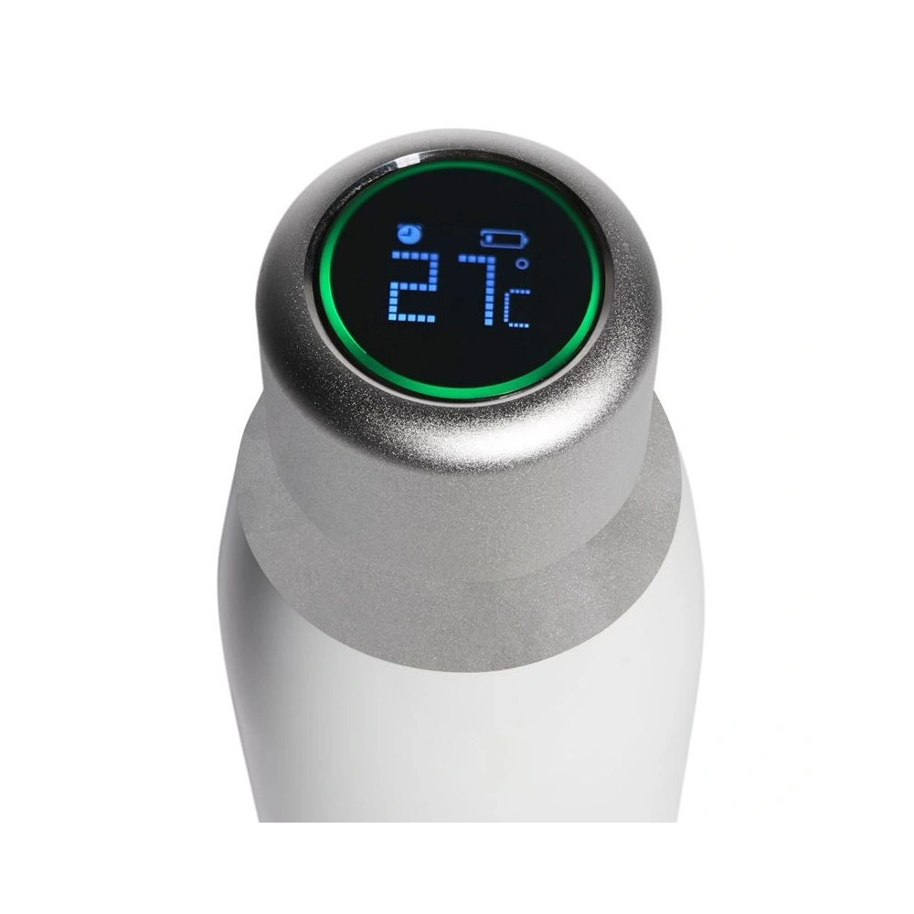 Hurtownia GSM - Termos PURO Smart Bottle 500ml INOX s inteligentním víčkem LED (bílá) - PUR145WHT - {ean13} - Hurt