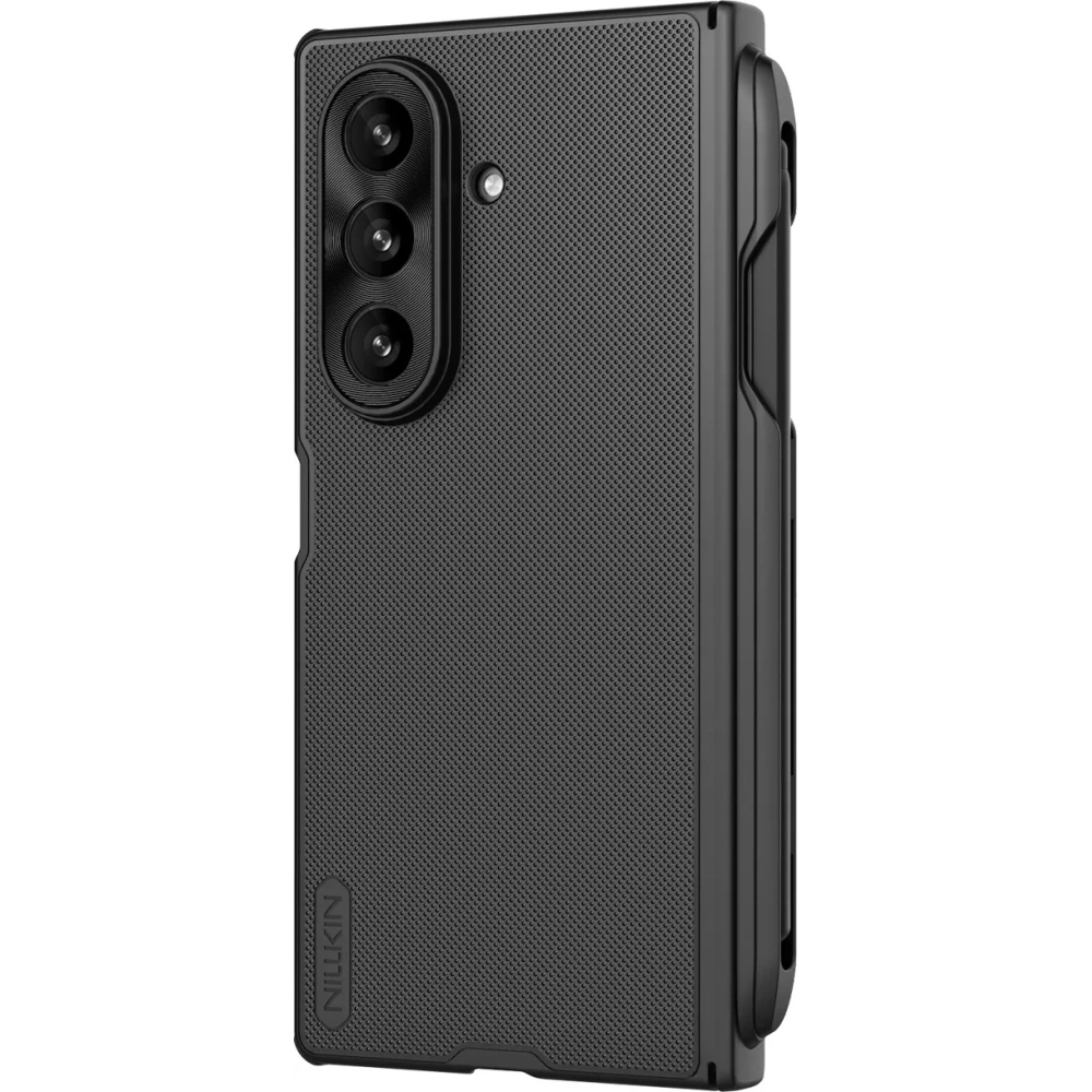 Etui Nillkin Super Frosted Shield Fold Magnetic do Samsung Galaxy Z Fold 7 kompatybilne z MagSafe i z miejscem na S Pen czarne