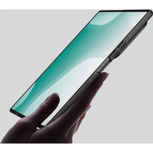 Etui Nillkin Super Frosted Shield Fold Magnetic do Samsung Galaxy Z Fold 7 kompatybilne z MagSafe i z miejscem na S Pen czarne