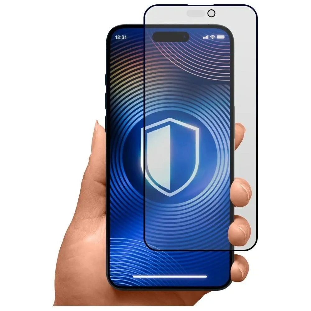 Szkło prywatyzujące 3MK HardGlass Matt Max Privacy do Apple iPhone 17 Pro Max