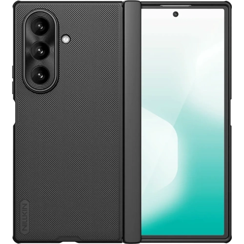 Etui Nillkin Super Frosted Shield Fold Magnetic do Samsung Galaxy Z Fold 7 kompatybilne z MagSafe czarne