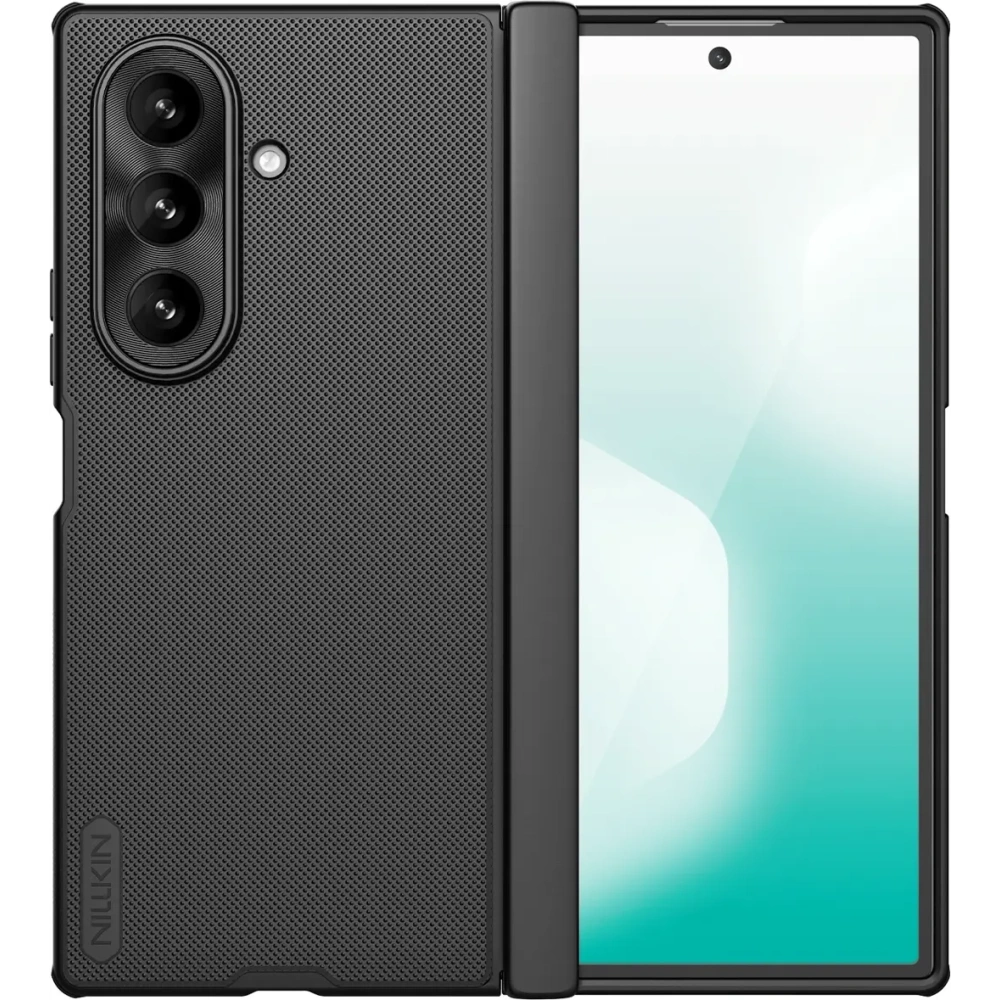 Etui Nillkin Super Frosted Shield Fold Magnetic do Samsung Galaxy Z Fold 7 kompatybilne z MagSafe czarne