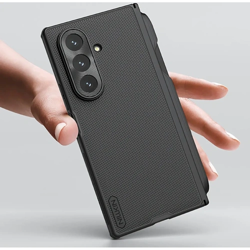 Etui Nillkin Super Frosted Shield Fold Magnetic do Samsung Galaxy Z Fold 7 kompatybilne z MagSafe czarne