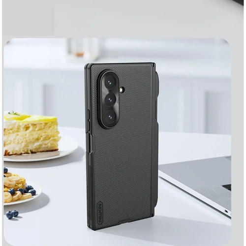 Etui Nillkin Super Frosted Shield Fold Magnetic do Samsung Galaxy Z Fold 7 kompatybilne z MagSafe czarne