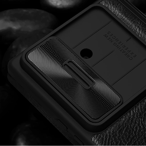 Etui Nillkin Qin Pro do Samsung Galaxy Z Fold 7 z miejscem na S Pen czarne