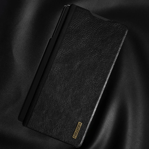 Etui Nillkin Qin Pro do Samsung Galaxy Z Fold 7 z miejscem na S Pen czarne