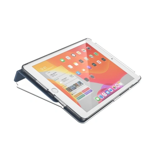 Etui Speck Balance Folio Clear iPad 10.2 w/Magnet & Stand up Marine Blue/Clear