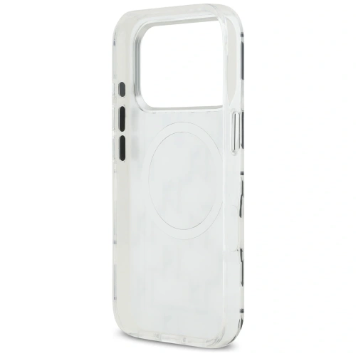 Etui Karl Lagerfeld IML KL Monogram MagSafe do Apple iPhone 17 Pro biały