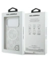 Etui Karl Lagerfeld IML KL Monogram MagSafe do Apple iPhone 17 Pro biały