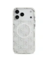 Etui Karl Lagerfeld IML KL Monogram MagSafe do Apple iPhone 17 Pro Max biały