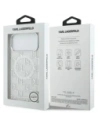 Etui Karl Lagerfeld IML KL Monogram MagSafe do Apple iPhone 17 Pro Max biały
