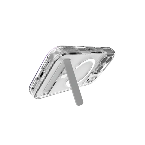 Etui z podstawką ZAGG Crystal Palace Snap KS do Apple iPhone 17 Pro kompatybilne z MagSafe (clear)