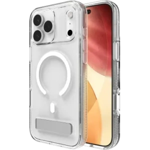 Etui z podstawką ZAGG Crystal Palace Snap KS do Apple iPhone 17 Pro Max kompatybilne z MagSafe (clear)
