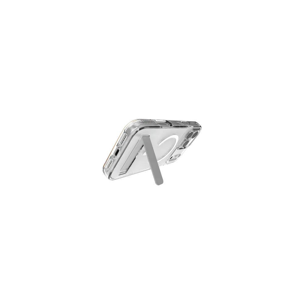 Etui z podstawką ZAGG Crystal Palace Snap KS do Apple iPhone 17 Pro Max kompatybilne z MagSafe (clear)