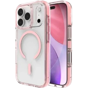 Etui ZAGG Santa Cruz Snap do Apple iPhone 17 Pro kompatybilne z MagSafe (pink sorbet)