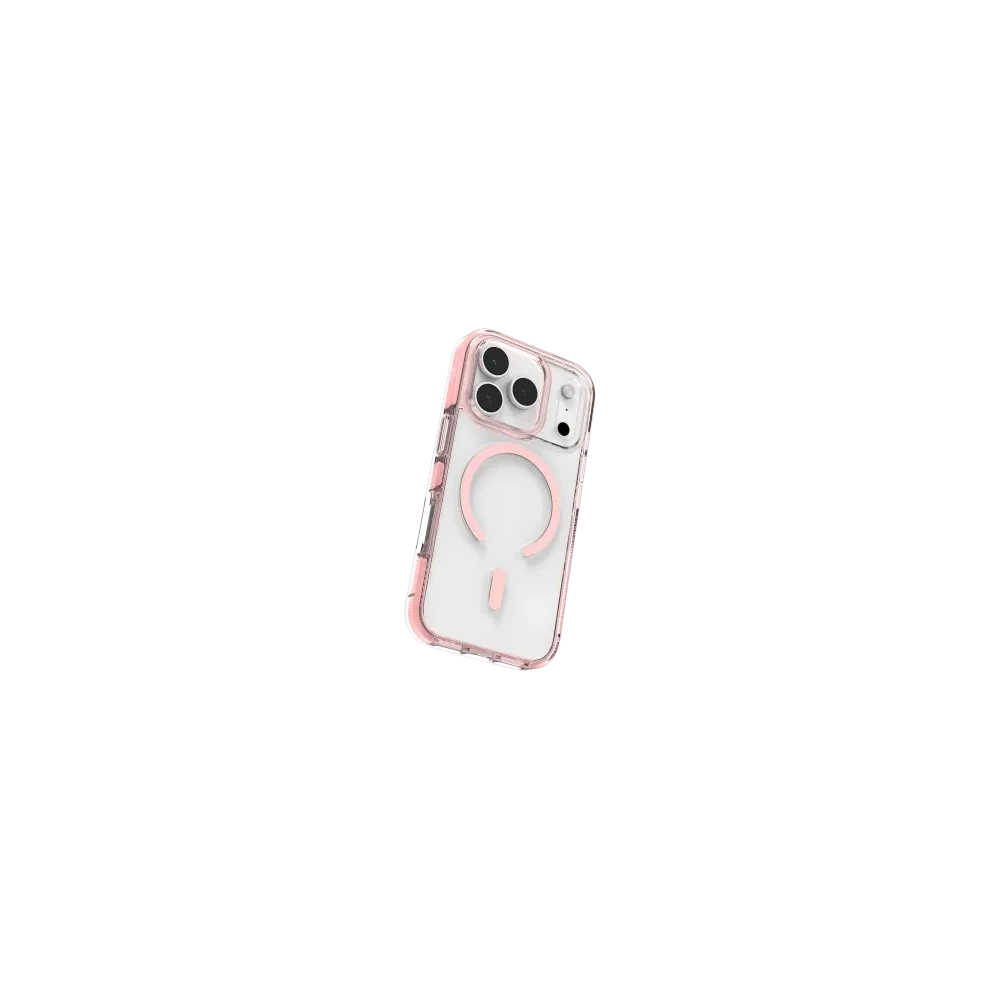 Etui ZAGG Santa Cruz Snap do Apple iPhone 17 Pro kompatybilne z MagSafe (pink sorbet)