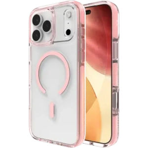 Etui ZAGG Santa Cruz Snap do Apple iPhone 17 Pro Max kompatybilne z MagSafe (pink sorbet)