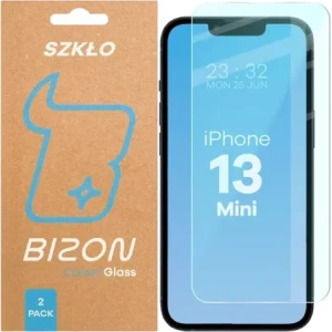 Szkło hartowane Bizon Glass Clear Duo do Apple iPhone 13 Mini [2 PACK]