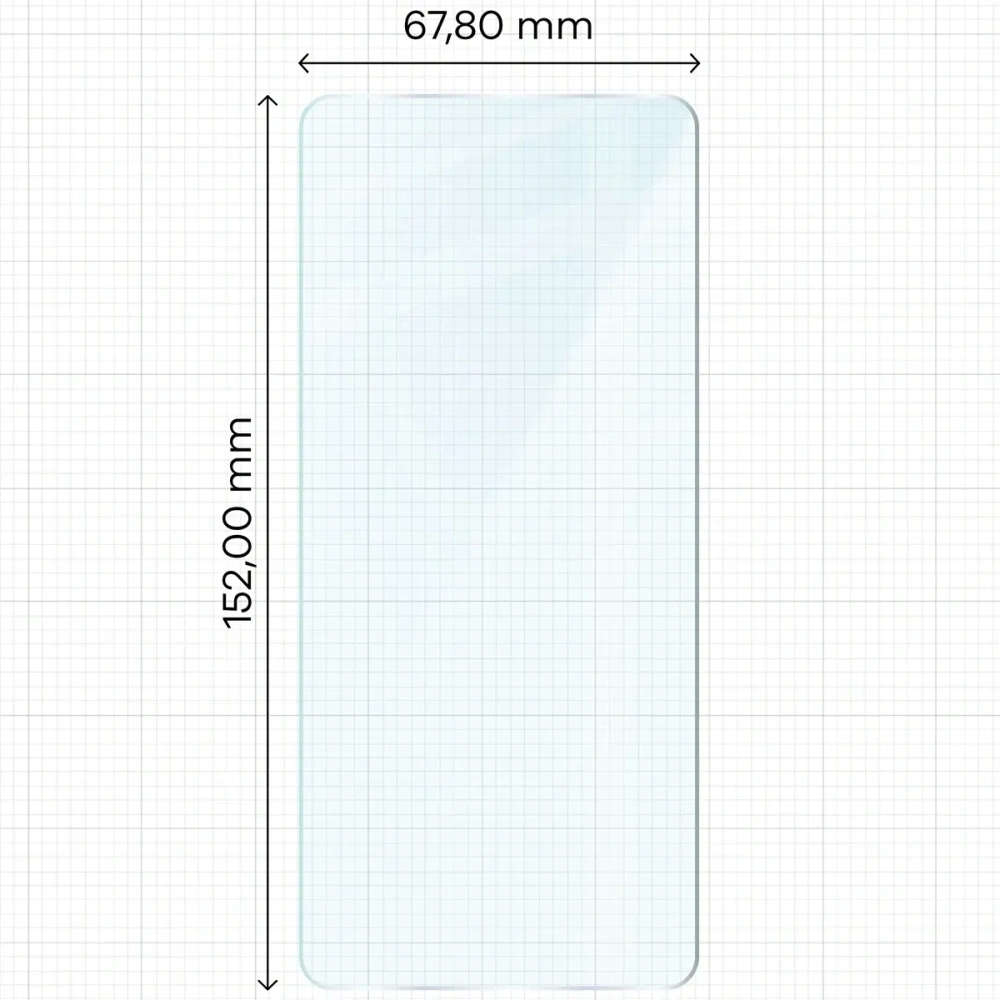 Szkło hartowane Bizon Glass Clear Duo do Motorola Moto G84 5G [2 PACK]