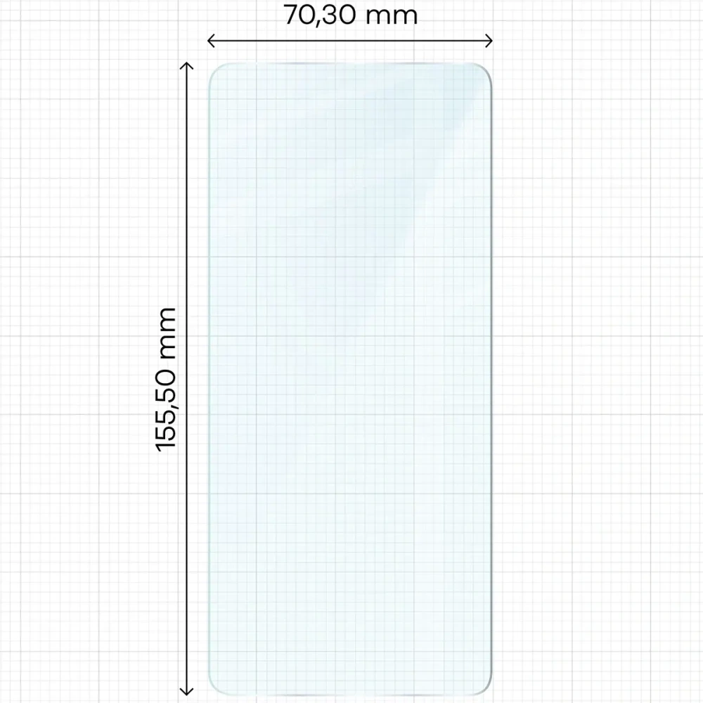 Szkło hartowane Bizon Glass Clear Duo do Xiaomi POCO F7 Pro / F7 Ultra [2 PACK]