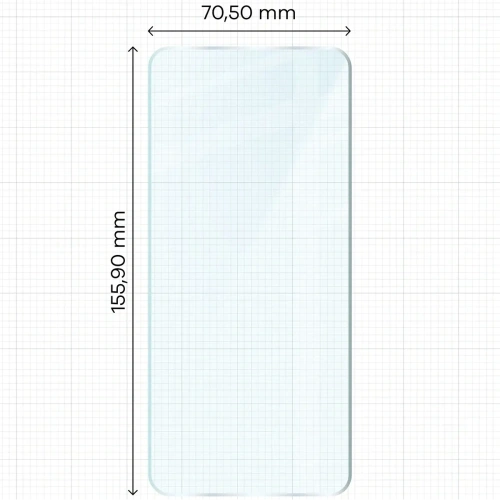 Szkło hartowane Bizon Glass Clear Duo do Xiaomi Redmi Note 13 4G [2 PACK]