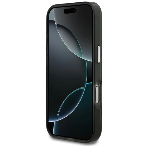 Etui Karl Lagerfeld IML Leopard Pattern MagSafe do Apple iPhone 17 Pro czarny