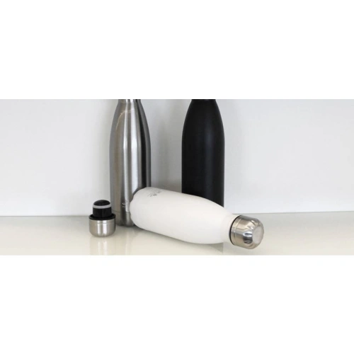 Butelka termiczna ze stali nierdzewnej PURO H2O 500ml (Silver)