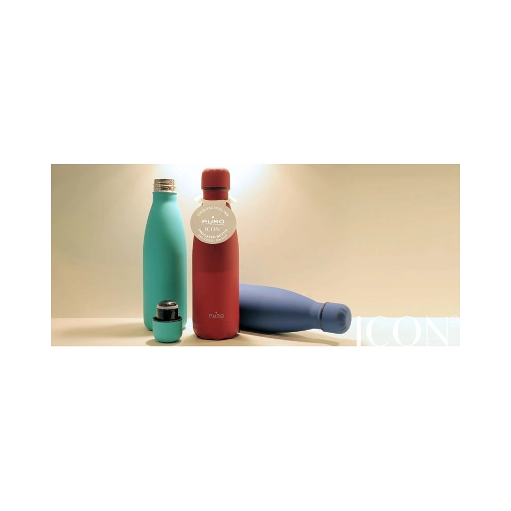 Hurtownia GSM - Termos z nerezové oceli PURO ICON 500ml (Living Coral) (Silikonový povrch) - PUR150LIVCOR - {ean13} - Hurt