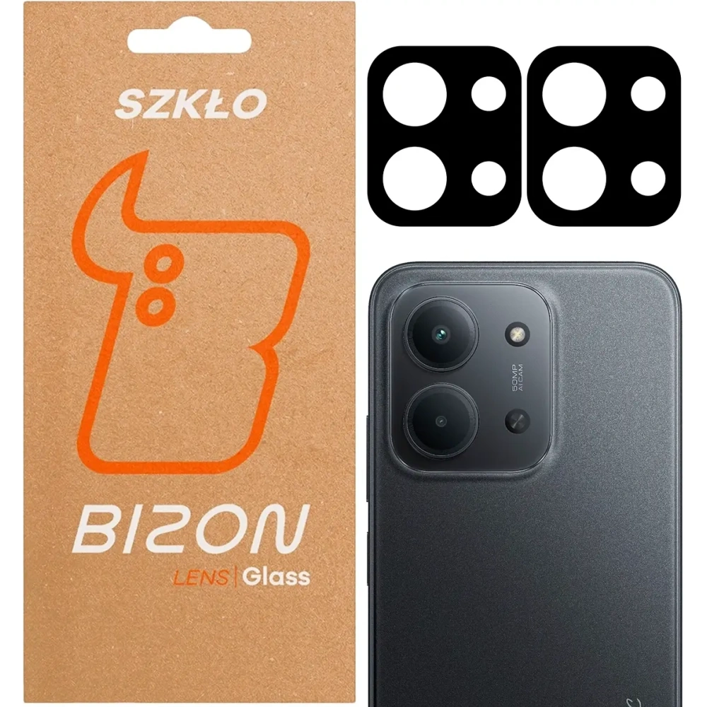 Szkło na aparat Bizon Glass Lens do Xiaomi Redmi 15C 4G / 5G [2 PACK]