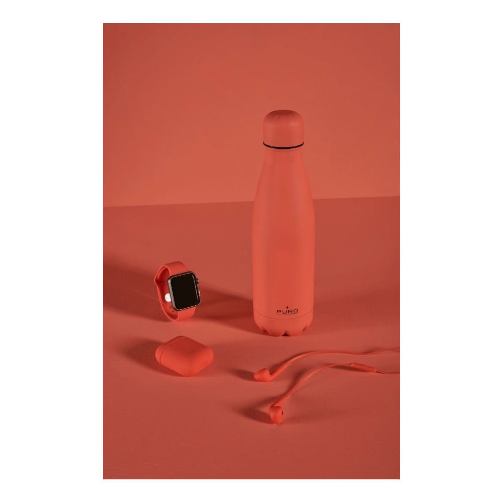 Hurtownia GSM - Termos z nerezové oceli PURO ICON 500ml (Living Coral) (Silikonový povrch) - PUR150LIVCOR - {ean13} - Hurt