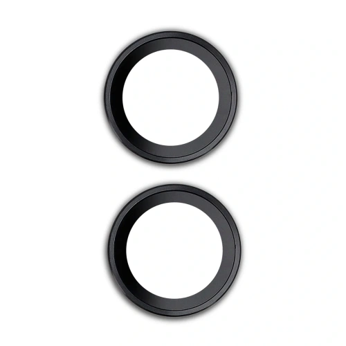 Szkło na aparat Bizon Glass Snap Lens do Oppo Reno 14 F / FS czarna ramka