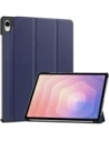 Etui z klapką Bizon Case Tab Croc do Samsung Galaxy Tab S11 granatowe