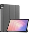 Etui z klapką Bizon Case Tab Croc do Samsung Galaxy Tab S11 szare