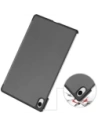 Etui z klapką Bizon Case Tab Croc do Samsung Galaxy Tab S11 szare