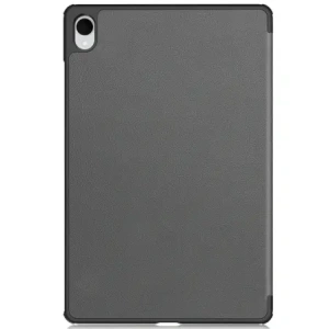 Etui z klapką Bizon Case Tab Croc do Samsung Galaxy Tab S11 szare