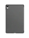 Etui z klapką Bizon Case Tab Croc do Samsung Galaxy Tab S11 szare