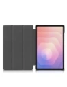 Etui z klapką Bizon Case Tab Croc do Samsung Galaxy Tab S11 szare