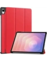 Etui z klapką Bizon Case Tab Croc do Samsung Galaxy Tab S11 czerwone