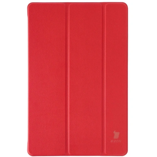Etui z klapką Bizon Case Tab Croc do Samsung Galaxy Tab S11 czerwone