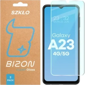 Szkło hartowane Bizon Glass Clear Duo do Samsung Galaxy A23 4G / 5G [2 PACK]