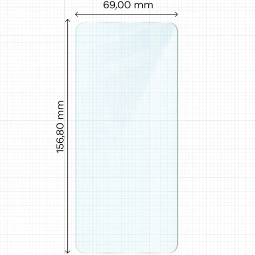 Szkło hartowane Bizon Glass Clear Duo do Oppo Reno 13 F / FS [2 PACK]