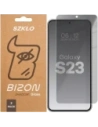 Prywatyzujące szkło hartowane Bizon Glass Clear Shadow do Samsung Galaxy S23 przyciemniane [2 PACK]