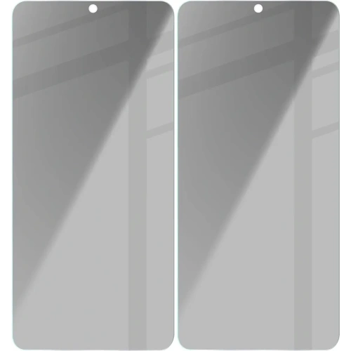 Prywatyzujące szkło hartowane Bizon Glass Clear Shadow do Samsung Galaxy S23 przyciemniane [2 PACK]