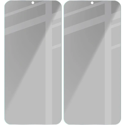 Prywatyzujące szkło hartowane Bizon Glass Clear Shadow do Samsung Galaxy S25+ Plus / S24+ Plus przyciemniane [2 PACK]