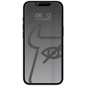 Prywatyzujące szkło hartowane Bizon Glass Clear Shadow do Apple iPhone 16e / 14 / 13 Pro / 13 przyciemniane [2 PACK]