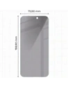 Prywatyzujące szkło hartowane Bizon Glass Clear Shadow do Apple iPhone 16 Pro Max przyciemniane [2 PACK]