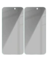 Prywatyzujące szkło hartowane Bizon Glass Clear Shadow do Apple iPhone 16 Pro Max przyciemniane [2 PACK]