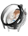 Etui ze szkłem do zegarka Bizon Case+Glass Watch do Huawei Watch GT6 46mm czarne